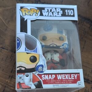 Funko Pop Star Wars Figure with Red and Blue Accents